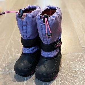 Little girls Kamik winter snow boots